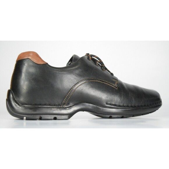 Cole Haan Zeno Lace II Men\'s Size 10 Black Leather Casual Lace Up Oxfords C07483 main image 5